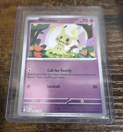 Mimikyu 042/094 Reverse Holo Phantasmal Flames Pokemon TCG NM/MT - Image 1