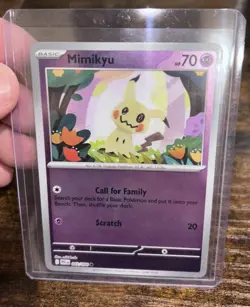 Mimikyu 042/094 Reverse Holo Phantasmal Flames Pokemon TCG NM/MT - Image 2