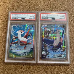 PSA 10 SET LATIAS #018 & LATIOS #019 LEGENDARY SHINE COLLECTION POKEMON JAPANESE - Image 1