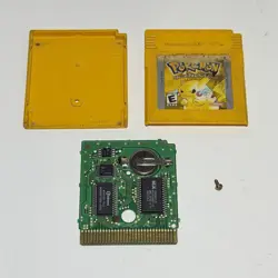 Pokemon Yellow Special Pikachu Edition Nintendo Game Boy Authentic Battery Saves - Image 1