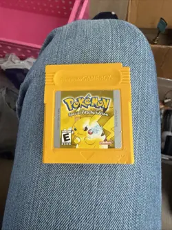 AUTHENTIC Pokemon Yellow: Special Pikachu Edition Game - Image 1