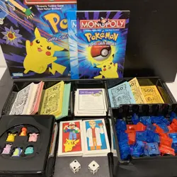 Monopoly Pokemon Collector's Edition 1999 Hasbro Game READ DESCRIPTION - Image 1