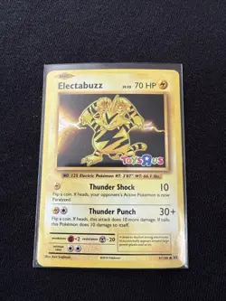 Pokemon TCG Electabuzz Promo Toys R Us 41/108 Holo - Image 1