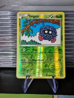 Pokemon TCG: Tangela 1/114 Reverse Holo - XY Steam Siege - Image 1