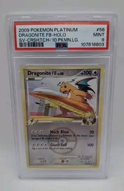 Dragonite - 56/147 - Pokemon TCG - Crosshatch Pokemon League - PSA 9 - Image 1