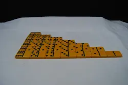 Star Brite Dominoes by Crisloid Double Six Ivory With Maveric Co. Logo - Image 2