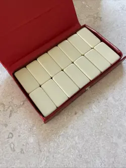 Vintage Cardinal Dominoes Set Double Six Cardinal No.510 Box And Case - Image 3