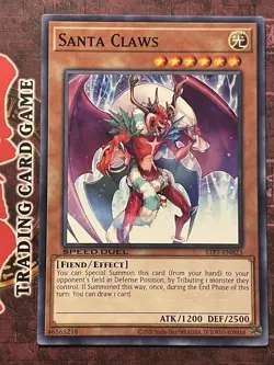Santa Claws - STP7-EN023 - Common - Speed Duel - NM - Image 1