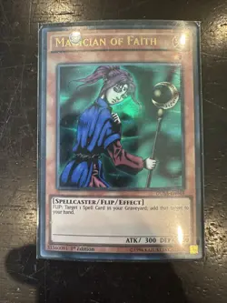 Yugioh Magician Of Faith DUSA-EN044 Ultra Rare 1st Edition NM - Image 1