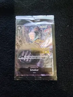 One Piece Card Game Smoker Winner P-025 Pre Release OP2 Sealed Promo Prerelease - Image 3