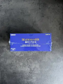 One Piece TCG OP-14 The Azure Sea's Seven Booster Box (New & Sealed) - Image 3