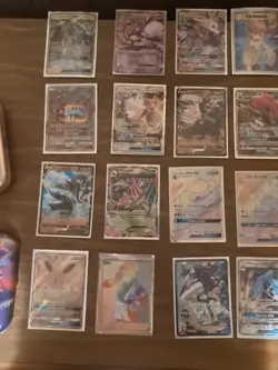 Pokemon Card Collection High Value Rare Cards Bulk Sale tin included - Image 2