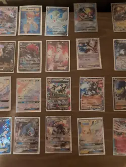 Pokemon Card Collection High Value Rare Cards Bulk Sale tin included - Image 3