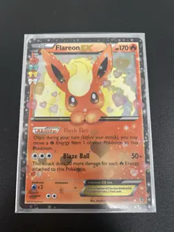 Pokemon TCG Generations Radiant Collection Flareon EX RC6/RC32 - Image 1