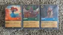 Lorcana The First Chapter Starter Deck Set of 3 - Sealed - No Boosters - Image 1
