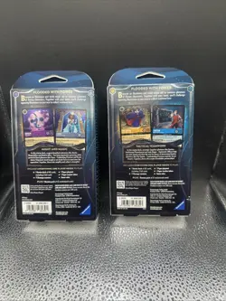 Lorcana Rise of the Floodborn Starter Deck Set of 2 - Brand New + Sealed Disney - Image 2