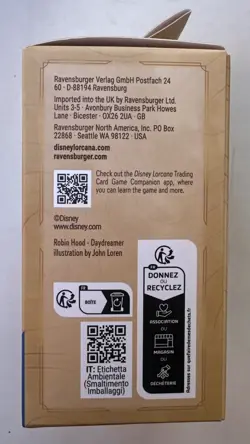 NEW Disney Lorcana Trading Card Game TCG Deck Box Into the Inklands Robin Hood - Image 2