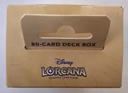 NEW Disney Lorcana Trading Card Game TCG Deck Box Into the Inklands Robin Hood - Image 5