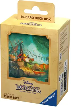 Disney Lorcana: Into the Inklands - Deck Box (Robin Hood) 4050368983022 - Image 1