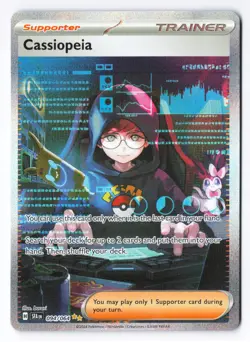 Cassiopeia 094/064 - Pokemon Shrouded Fable Special Illustration Rare SIR NM - Image 1
