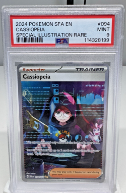 Cassiopeia 094/064 PSA 9 - Shrouded Fable Special Illustration Rare Pokemon TCG - Image 1