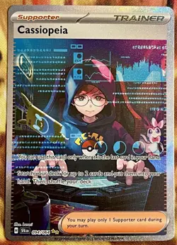 Cassiopeia 094/064 SV Shrouded Fable Special Illustration Rare Holo Pokemon TCG - Image 1