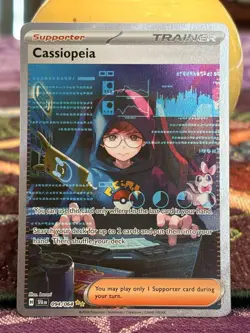Cassiopeia 094/064 Pokemon Shrouded Fable Special Illustration Rare SIR Holo - Image 1