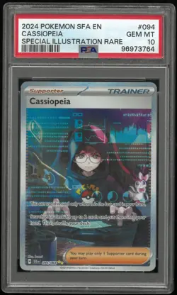 2024 Pokemon Shrouded Fable Special Illustration Rare Cassiopeia 094/064 PSA 10 - Image 1