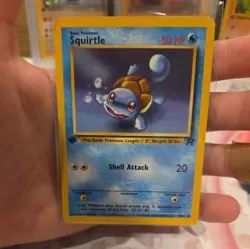 Pokemon TCG Squirtle Team Rocket 1st Edition 68/82 Near Mint Or Better 🔥🔥🔥 - Image 5