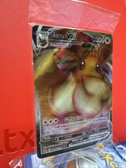 Eevee VMAX SWSH087 SEALED Shining Fates Black Star Promo Card Pokemon TCG - Image 2