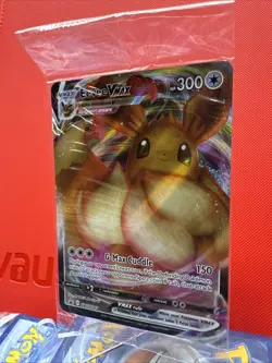 Eevee VMAX SWSH087 SEALED Shining Fates Black Star Promo Card Pokemon TCG - Image 3