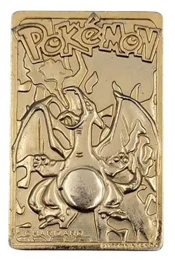 1999 Nintendo Pokemon Charizard 23K Gold-Plated Trading Card - Image 1