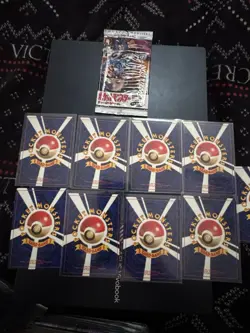 Japanese 1996 Vintage Pokemon Team Rocket Card Lot Of 9 With Empty Pack NM - Image 3
