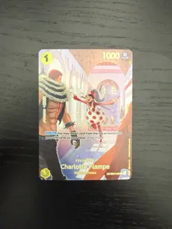 Charlotte Flampe (SP) EB01-056 English R Royal Blood One Piece Card Game - Image 1