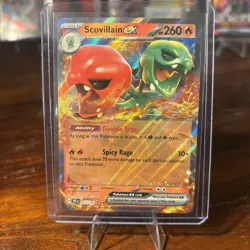 Scovillain Ex 37/191 Double Rare Holo Sv08 Surging Sparks Pokemon TCG Card NM - Image 1