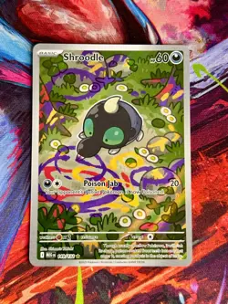 Shroodle 149/132 Me01: Mega Evolution Holo Pokemon Card - Image 1