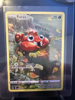 Crown Zenith Paras Galarian Gallery Ultra Rare Full Art Holo Card #GG32/GG70 - Image 1