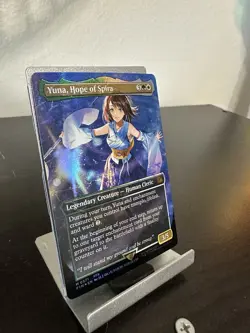 Yuna, Hope of Spira (Borderless) (Chocobo Track Foil) Final Fantasy Foil - Image 3