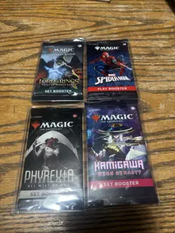 Lot Of 4 Mtg Magic The Gathering Unopened Booster Packs - Image 1