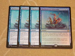 MTG Harmonized Crescendo x4 Rare Lorwyn Eclipsed FOIL x1NM Low S&H - Image 1