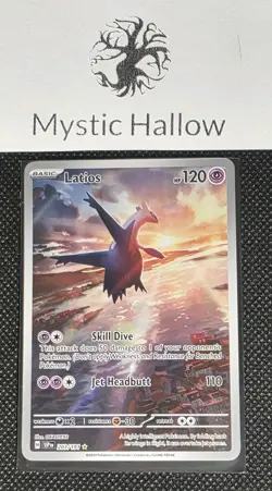 Pokemon tcg Latios 203/191 Sv08: Surging Sparks Holo NM fresh pack - Image 1