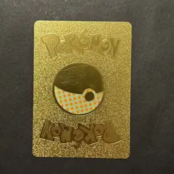 Pokemon Charizard Gold Foil Fan Art Textured Card 1999 #4/102 HP120 - Image 2