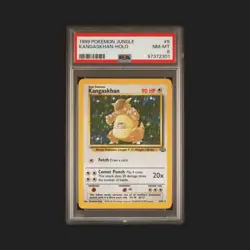 Pokemon TCG Kangaskhan Jungle Holo Rare Card 5/64 Vintage - Image 1