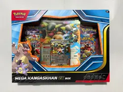 Pokemon Mega Evolution Mega Kangaskhan Ex Box Factory Sealed w/ 4 Booster Packs - Image 1
