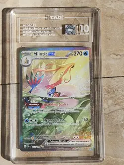Pokemon TCG Milotic EX Special Illustration Rare 237/191 Surging Sparks TAG 10 - Image 1