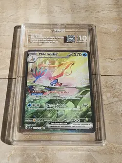 Pokemon TCG Milotic EX Special Illustration Rare 237/191 Surging Sparks TAG 10 - Image 2