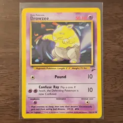 Pokemon TCG Lot Drowzee Stantler Porygon Basic Pokemon 5 Cards English - Image 3