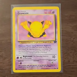 Pokemon TCG Lot Drowzee Stantler Porygon Basic Pokemon 5 Cards English - Image 4