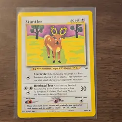 Pokemon TCG Lot Drowzee Stantler Porygon Basic Pokemon 5 Cards English - Image 5