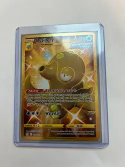2021 Pokemon Battle Styles Octillery - 178 Gold Secret Rare - Image 1